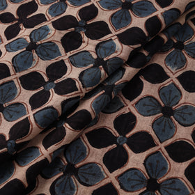 Kutch Hand Block Ajrakh Print Natural Dyed Cotton Fabric 49