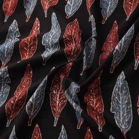 Kutch Hand Block Ajrakh Print Natural Dyed Cotton Fabric 53