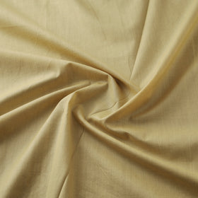 Yellow - Turmeric Balaramapuram Handloom Organic Cotton Fabric 01