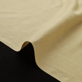 Yellow - Turmeric Balaramapuram Handloom Organic Cotton Fabric 01
