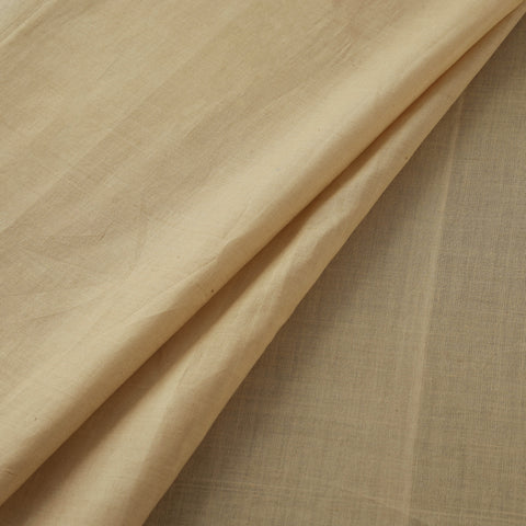 Beige - Neem Balaramapuram Handloom Organic Cotton Fabric 02
