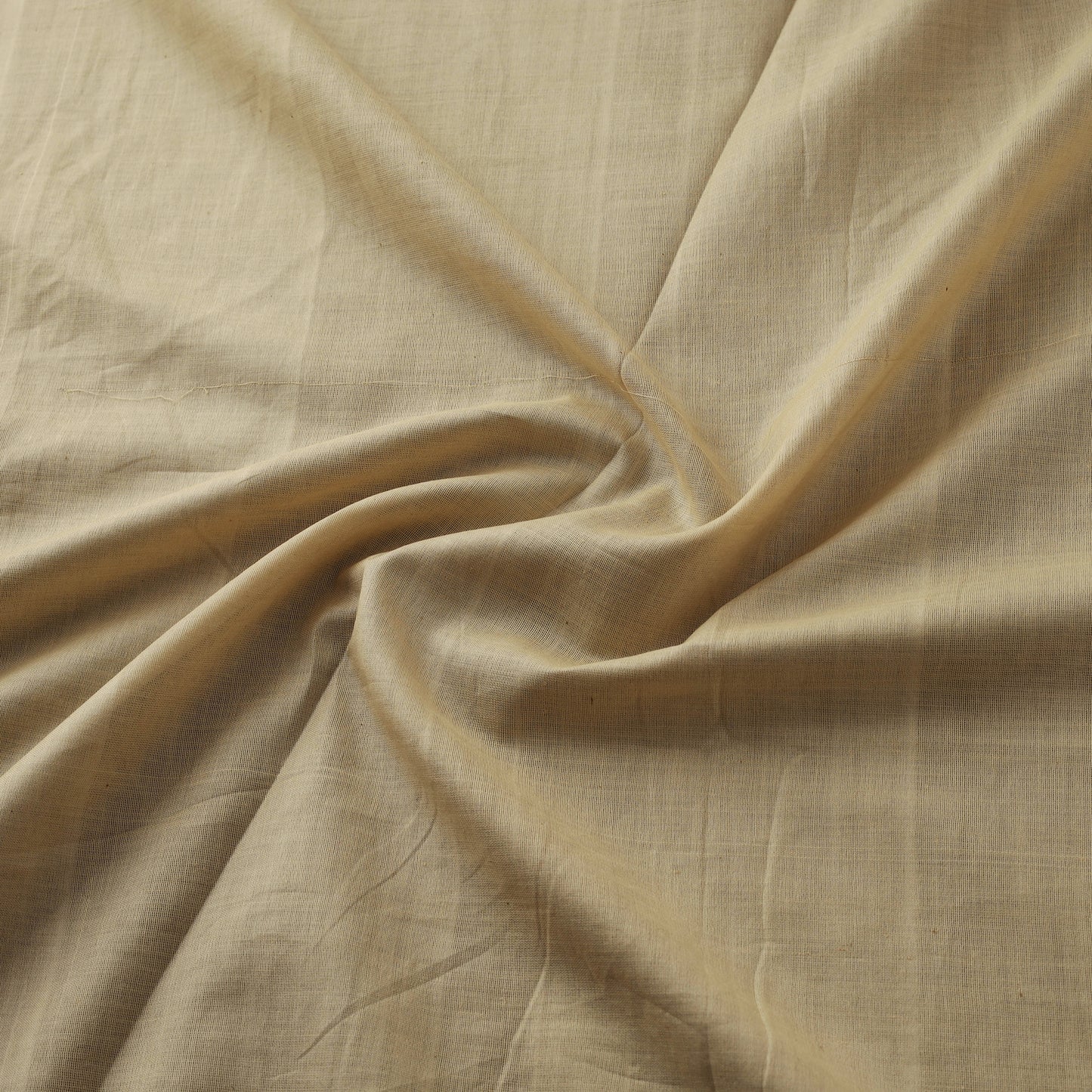 Beige - Neem Balaramapuram Handloom Organic Cotton Fabric 02