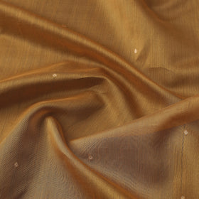 Buy Traditional Chanderi Silk Cotton Handloom Zari Buti Fabric Online at iTokri.com