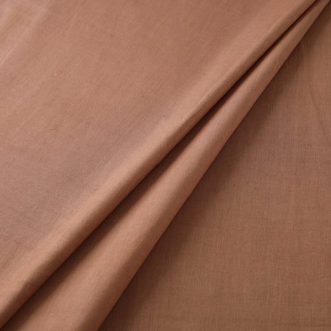 Brown - Vetiver Balaramapuram Handloom Organic Cotton Fabric 03