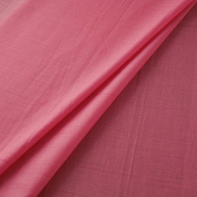 Pink - Indian Madder Balaramapuram Handloom Organic Cotton Fabric 04