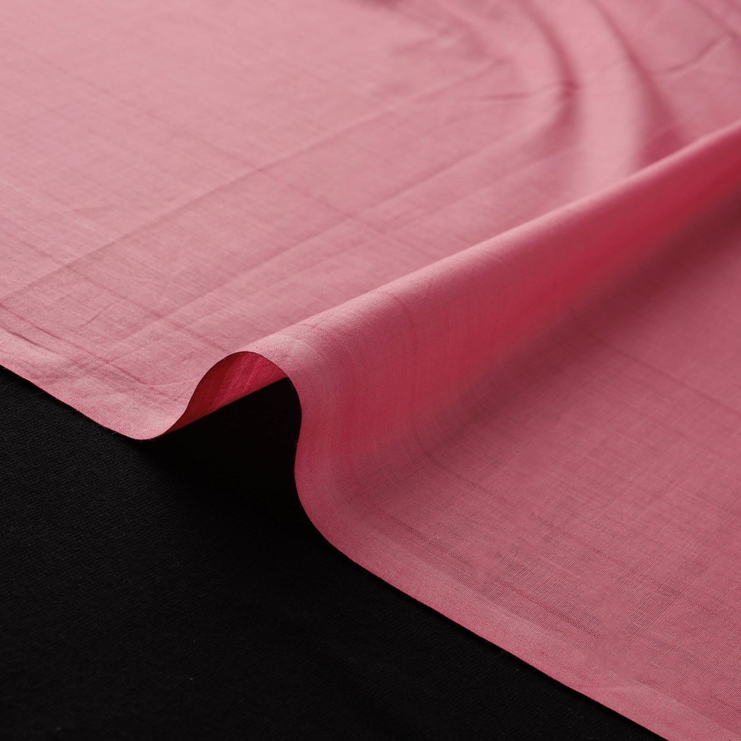 Pink - Indian Madder Balaramapuram Handloom Organic Cotton Fabric 04