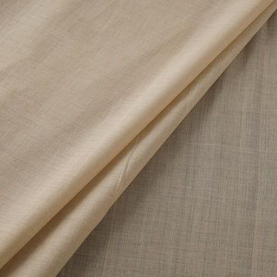 Beige - Neem Balaramapuram Handloom Organic Cotton Fabric 07