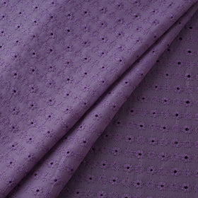 Floral Embroidered Cotton Hakoba Fabric 01