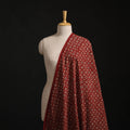 Kutch Hand Block Ajrakh Print Natural Dyed Cotton Fabric 57