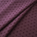 Floral Embroidered Cotton Hakoba Fabric 02