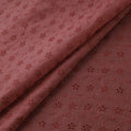 Floral Embroidered Cotton Hakoba Fabric 03
