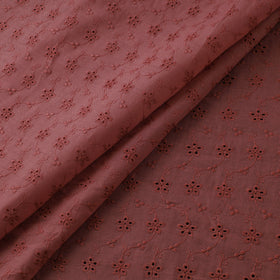 Floral Embroidered Cotton Hakoba Fabric 03