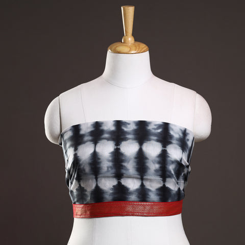 shibori tie dye blouse piece