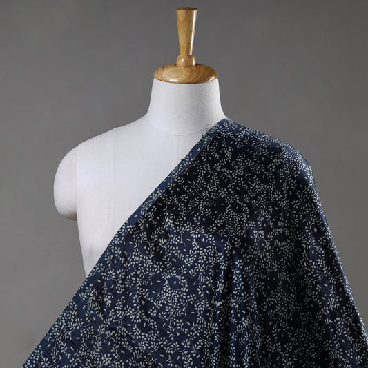 Mashru Silk Block Printed Fabrics