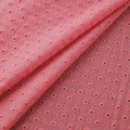 Floral Embroidered Cotton Hakoba Fabric 08