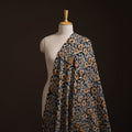 Pedana Kalamkari Hand Block Print Natural Dyed Cotton Fabric 03