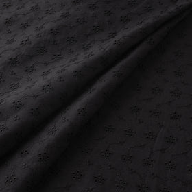 Floral Embroidered Cotton Hakoba Fabric 09