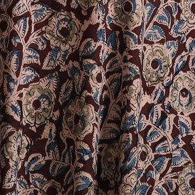 Pedana Kalamkari Hand Block Print Natural Dyed Cotton Fabric 07