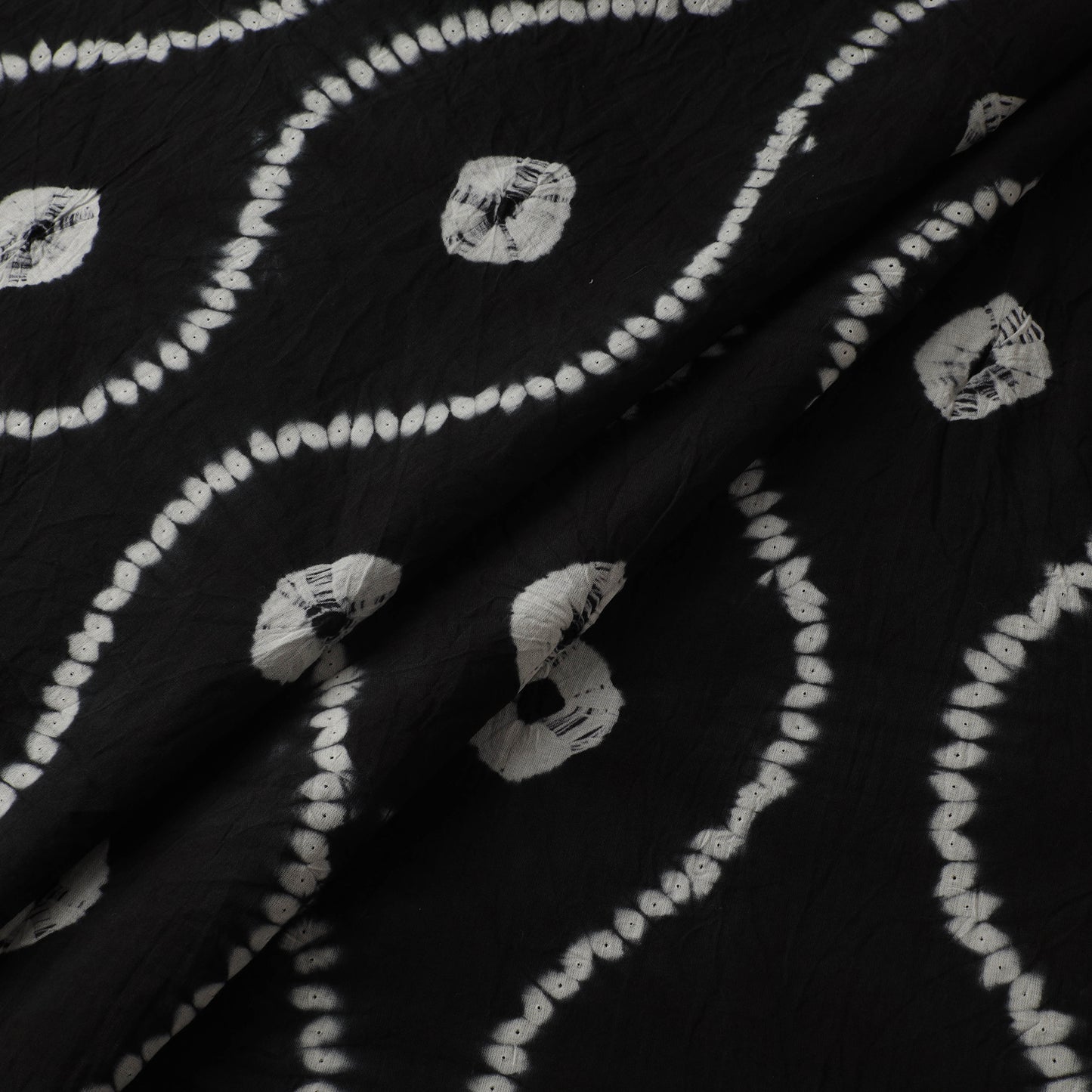 Shibori Tie-Dye Pure Cotton Fabric 02