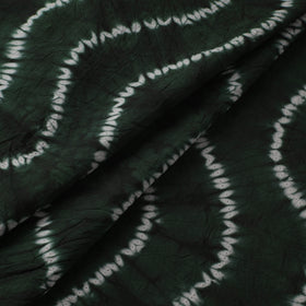 Green - Shibori Tie-Dye Pure Cotton Fabric 03