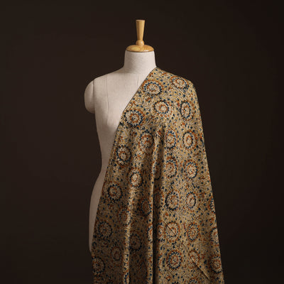 Pedana Kalamkari Hand Block Print Natural Dyed Cotton Fabric 10