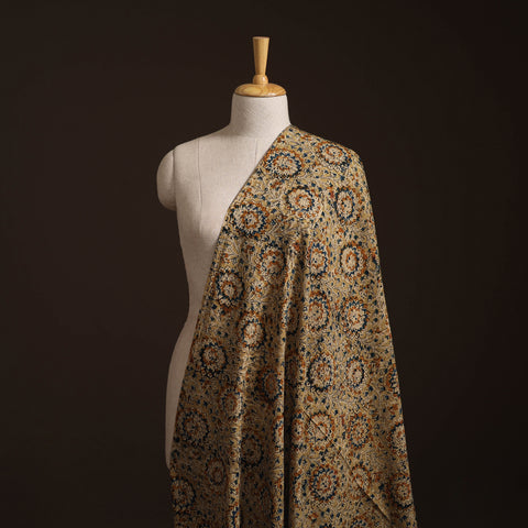 Pedana Kalamkari Hand Block Print Natural Dyed Cotton Fabric 10