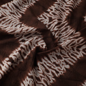 Brown - Shibori Tie-Dye Pure Cotton Fabric 06