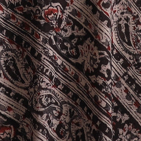 Pedana Kalamkari Hand Block Print Natural Dyed Cotton Fabric 11
