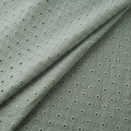 Floral Embroidered Cotton Hakoba Fabric 10