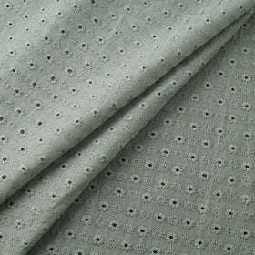 Floral Embroidered Cotton Hakoba Fabric 10