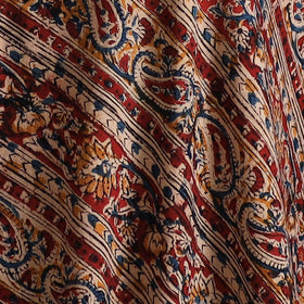 Pedana Kalamkari Hand Block Print Natural Dyed Cotton Fabric 14