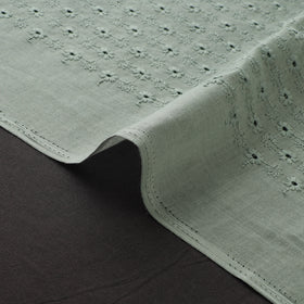 Floral Embroidered Cotton Hakoba Fabric 10