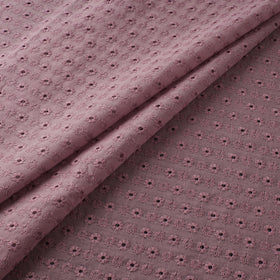 Floral Embroidered Cotton Hakoba Fabric 11