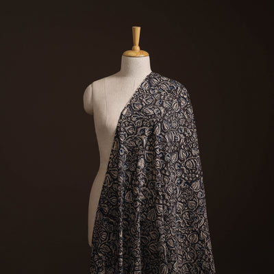 Pedana Kalamkari Hand Block Print Natural Dyed Cotton Fabric 15