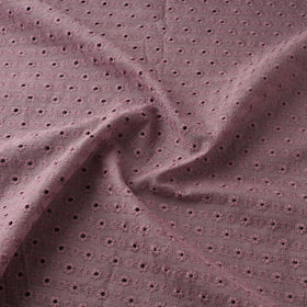 Floral Embroidered Cotton Hakoba Fabric 11