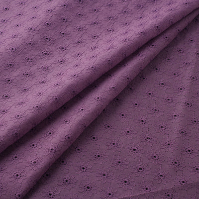 Floral Embroidered Cotton Hakoba Fabric 12