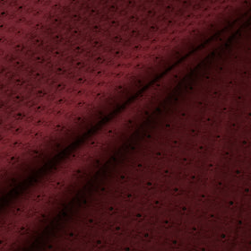 Floral Embroidered Cotton Hakoba Fabric 13