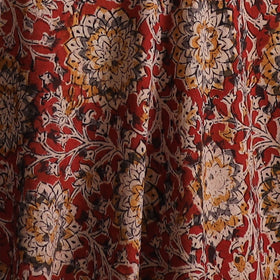 Pedana Kalamkari Hand Block Print Natural Dyed Cotton Fabric 17