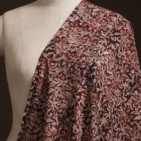 Pedana Kalamkari Hand Block Print Natural Dyed Cotton Fabric 18