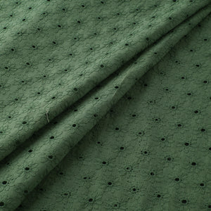 Floral Embroidered Cotton Hakoba Fabric 15