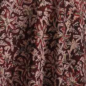 Pedana Kalamkari Hand Block Print Natural Dyed Cotton Fabric 18