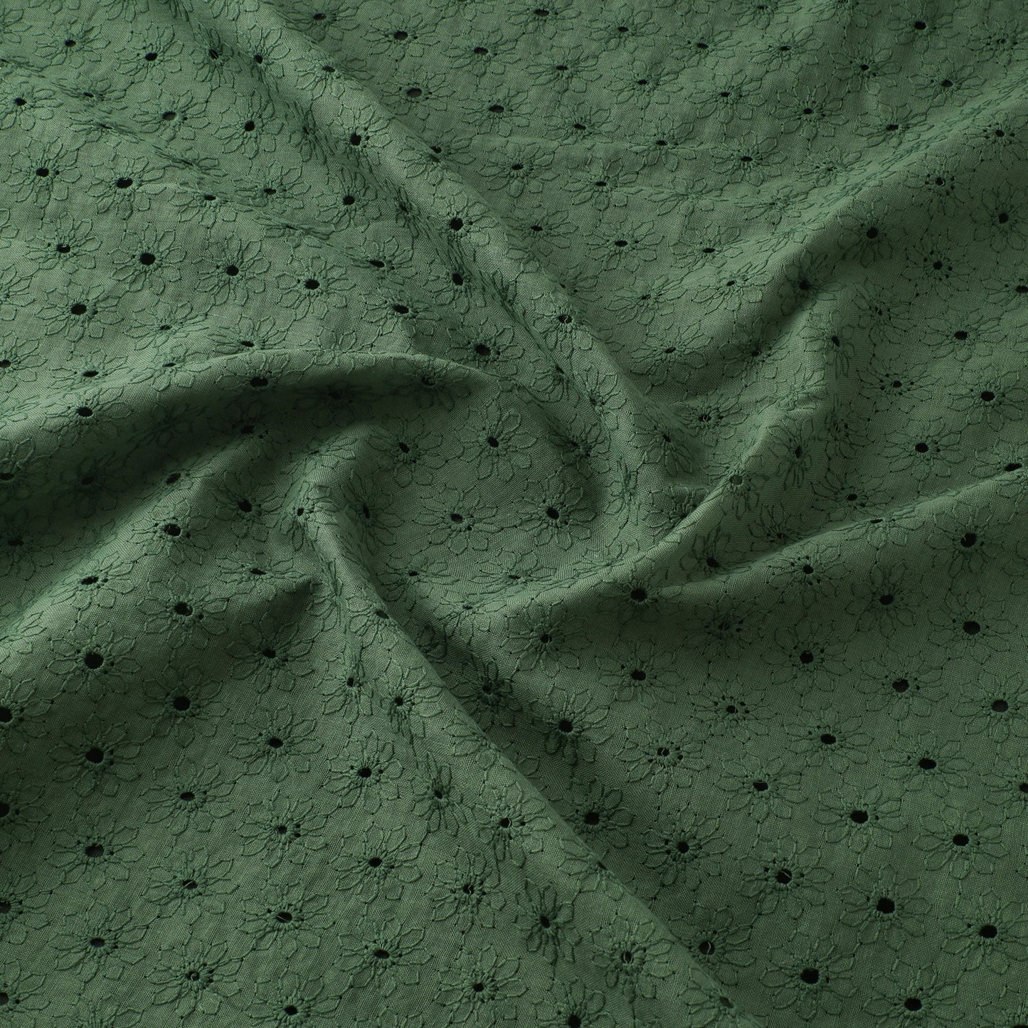 Floral Embroidered Cotton Hakoba Fabric 15