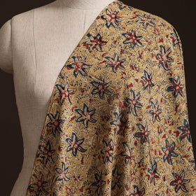 Pedana Kalamkari Hand Block Print Natural Dyed Cotton Fabric 19