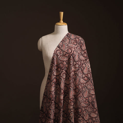 Pedana Kalamkari Hand Block Print Natural Dyed Cotton Fabric 25