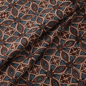 Hand Block Ajrakh Print Natural Dyed Cotton Fabric 20