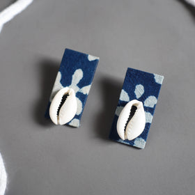 Buy Handmade Shell Jute Fabart Necklace Set Online