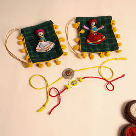  Handmade GS Jute Rakhi (Set of 2)