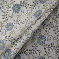 Sanganeri Hand Block Print Chanderi Silk Fabric 09
