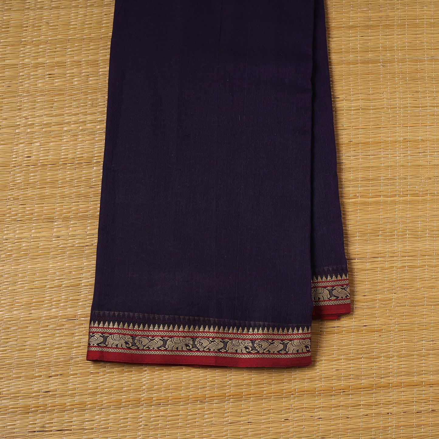Dharwad Cotton Fabric with Thread Border 39