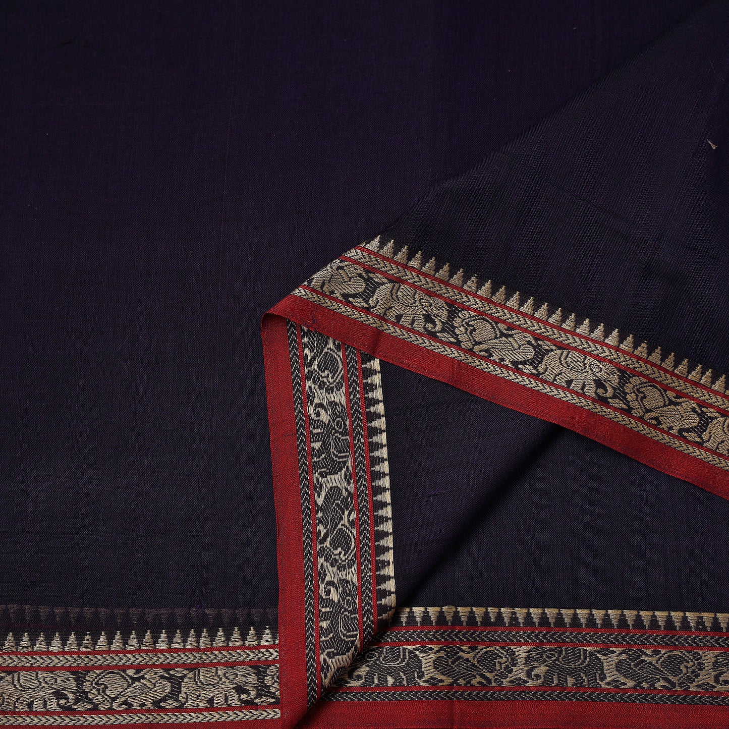Dharwad Cotton Fabric with Thread Border 39